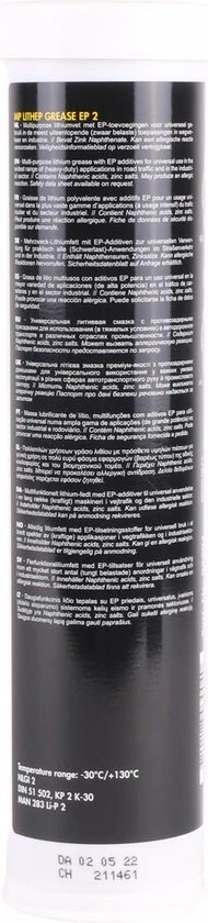 Beste Verkoop ⭐ Kroon-Oil MP Lithep Grease EP2 - Vetpatroon | 400 G Patroon ???? 7 Beste Verkoop ⭐ Kroon-Oil MP Lithep Grease EP2 - Vetpatroon | 400 G Patroon ???? - Afbeelding 7