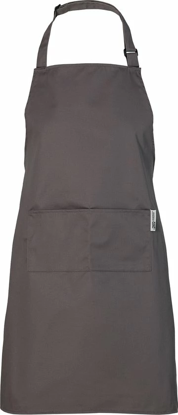 Nieuw ???? Chefs Fashion - Keukenschort - Grijs Schort - 2 Zakken - Simpel Verstelbaar - 71 X 82 Cm ???? 1 Nieuw ???? Chefs Fashion - Keukenschort - Grijs Schort - 2 Zakken - Simpel Verstelbaar - 71 X 82 Cm ????