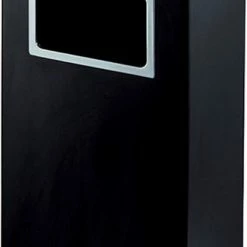 Promo ???? Merkloos Decopatent® Staande Asbak Met RVS Afvalbak - Asbak Voor Buiten - Vloerasbak - Buitenasbak Groot - Rookpaal - Asbakken - 30x24x62 ✔️ -Tefal Shop 411x840