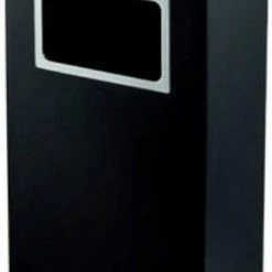 Promo ???? Merkloos Decopatent® Staande Asbak Met RVS Afvalbak - Asbak Voor Buiten - Vloerasbak - Buitenasbak Groot - Rookpaal - Asbakken - 30x24x62 ✔️ -Tefal Shop 413x840 1