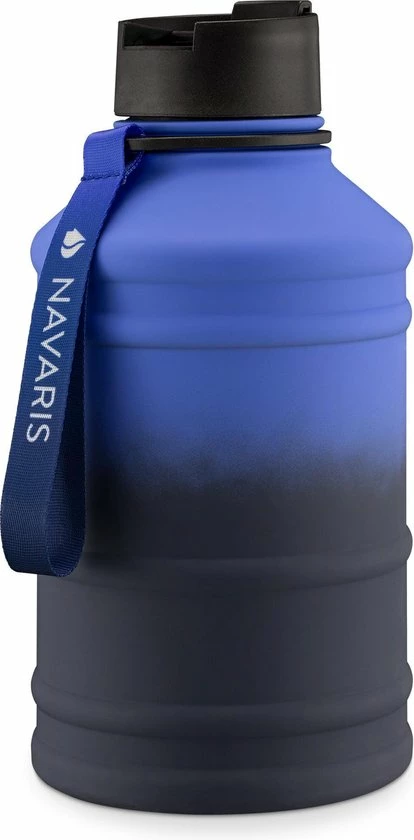 Kopen ???? Navaris Enkelwandige Waterfles Van Rvs - Drinkfles - 2L - Extra Grote Roestvrijstalen Fles Met Drinkdop - Ideaal Tijdens Het Sporten - BPA-vrij ???? 1 Kopen ???? Navaris Enkelwandige Waterfles Van Rvs - Drinkfles - 2L - Extra Grote Roestvrijstalen Fles Met Drinkdop - Ideaal Tijdens Het Sporten - BPA-vrij ????