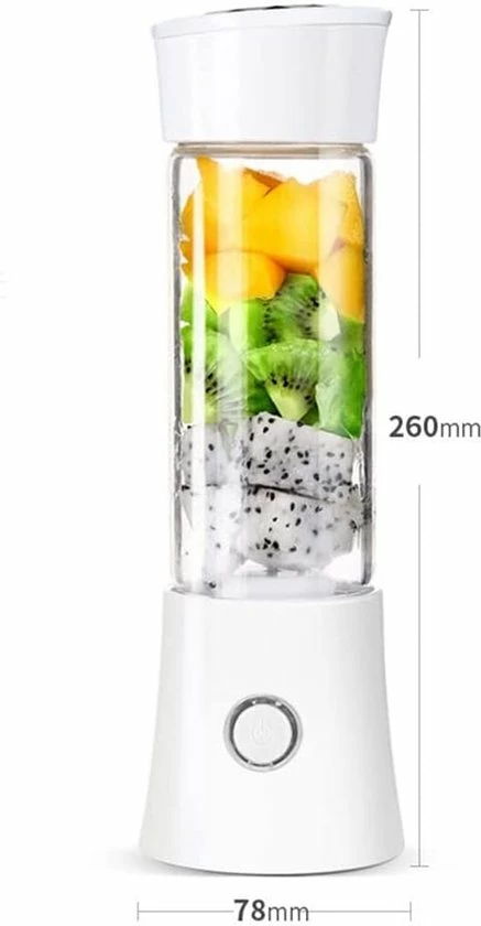 Nieuw ???? Butles Blender - Smoothiemaker - To Go - Draadloos - Oplaadbaar - Inclusief Smoothie Beker - Draagbaar ???? 7 Nieuw ???? Butles Blender - Smoothiemaker - To Go - Draadloos - Oplaadbaar - Inclusief Smoothie Beker - Draagbaar ???? - Afbeelding 7