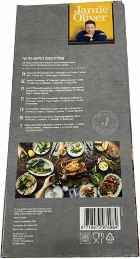 Beste Pirce ???? Jamie Oliver - Bestekset - 4 Delig ???? 3 Beste Pirce ???? Jamie Oliver - Bestekset - 4 Delig ???? - Afbeelding 3