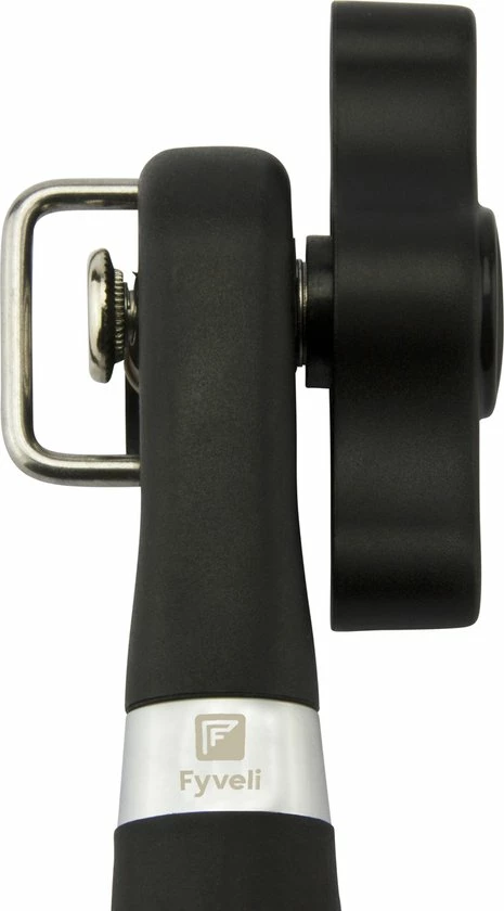 Coupon ⭐ Fyveli Blikopener Firenze - Veilig - Opent Zonder Scherpe Randen - Hersluitbaar - RVS - Silicone - Zwart ???? 7 Coupon ⭐ Fyveli Blikopener Firenze - Veilig - Opent Zonder Scherpe Randen - Hersluitbaar - RVS - Silicone - Zwart ???? - Afbeelding 7