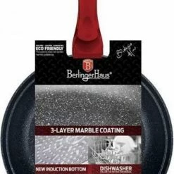 Top 10 ???? Berlinger Haus 1612 - Set Van 2 Granietpannen - Koekenpan - Rood Metallic - Burgundy Line - 22 En 26 Cm ???? 5 Top 10 ???? Berlinger Haus 1612 - Set Van 2 Granietpannen - Koekenpan - Rood Metallic - Burgundy Line - 22 En 26 Cm ???? -Tefal Shop 480x840