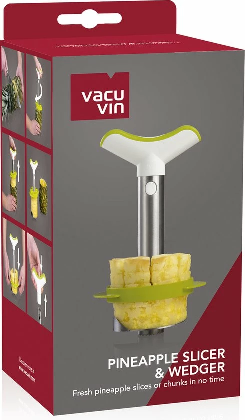 Gloednieuw ⭐ Tomorrow's Kitchen Ananassnijder - RVS ???? 4 Gloednieuw ⭐ Tomorrow's Kitchen Ananassnijder - RVS ???? - Afbeelding 4