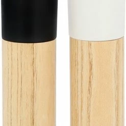 Promo ???? Krumble Zout En Pepermolen Hout - Zout En Peperstel - Zoutmolen - Zout & Pepermaler - Peper En Zoutmolen Set - Hout ????