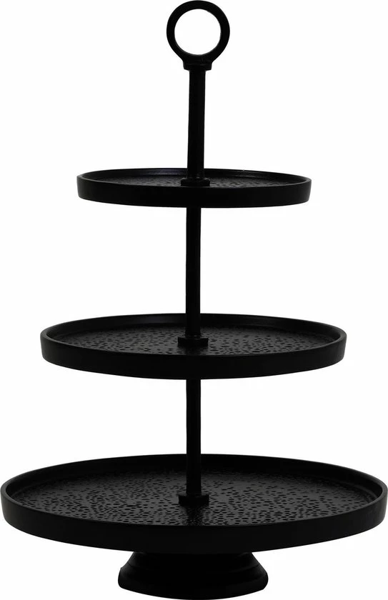 Beste deal ???? Light & Living Etagère Lutek - Zwart - 3 Laags ???? 1 Beste deal ???? Light & Living Etagère Lutek - Zwart - 3 Laags ????