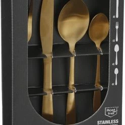 Kopen ???? Mica Decorations Bestekset 4 Persoons - 16 Delig - Roestvrijstaal - Goud ???? -Tefal Shop 548x840 1