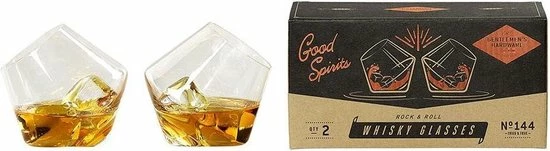 Promo ???? Gentlemens Hardware Gentlemen's Hardware Whiskyglas Rock & Roll 230 Ml 2 Stuks ???? 9 Promo ???? Gentlemens Hardware Gentlemen's Hardware Whiskyglas Rock & Roll 230 Ml 2 Stuks ???? - Afbeelding 9