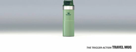 Korting ???? Stanley PMI Stanley Trigger-Action Travel Mug 0.47L - Thermosfles - Matt Black ???? 2 Korting ???? Stanley PMI Stanley Trigger-Action Travel Mug 0.47L - Thermosfles - Matt Black ???? - Afbeelding 2
