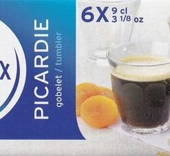 Beste Verkoop ???? Duralex Picardie Kleine Espresso Waterglas 9 Cl - Gehard Glas - 6 Stuks ???? -Tefal Shop 550x226 1