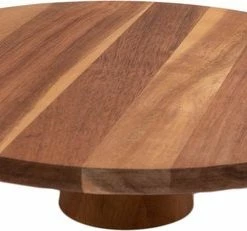 Beste Pirce ???? Point-Virgule - Taartplateau - Op Voet - Acaciahout - 28cm ????