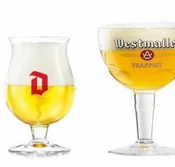 Flash-uitverkoop ???? Ritzenhoff Bier Glazen Cadeau 4 Stuks – Karmeliet – Duvel – Westmalle – Chimay ????