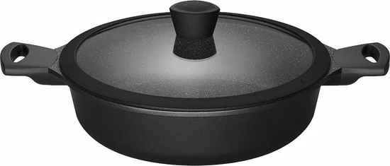 Begroting ???? Sola Paellapan Fair Cooking - Ø 28 Cm - Zwart/wit - Aluminium - Antiaanbaklaag ???? 1 Begroting ???? Sola Paellapan Fair Cooking - Ø 28 Cm - Zwart/wit - Aluminium - Antiaanbaklaag ????