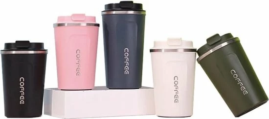 Top 10 ⭐ REGENTECH® Koffiebeker To Go - RVS Thermosbeker - Drinkfles - Herbruikbare Koffiebeker - 500 Ml - Zwart ⭐ 1 Top 10 ⭐ REGENTECH® Koffiebeker To Go - RVS Thermosbeker - Drinkfles - Herbruikbare Koffiebeker - 500 Ml - Zwart ⭐