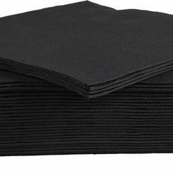 Beste deal ???? Cosy&Trendy For Professionals Servet Papier Set-40 - Zwart - 38 Cm ⭐