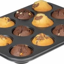 Hete verkoop ???? Sareva Muffinvorm - 12 Muffins - Large ???? -Tefal Shop 550x268
