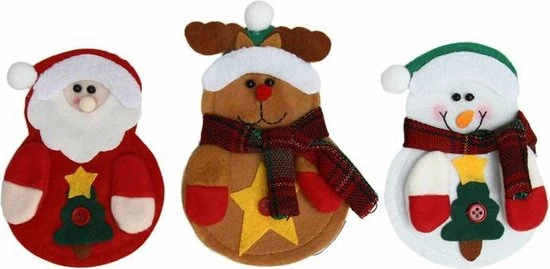 Gloednieuw ✨ Merkloos KERST BESTEKHOUDER - KERSTMAN | RENDIER | SNEEUWMAN - (3stks) ???? 5 Gloednieuw ✨ Merkloos KERST BESTEKHOUDER - KERSTMAN | RENDIER | SNEEUWMAN - (3stks) ???? - Afbeelding 5