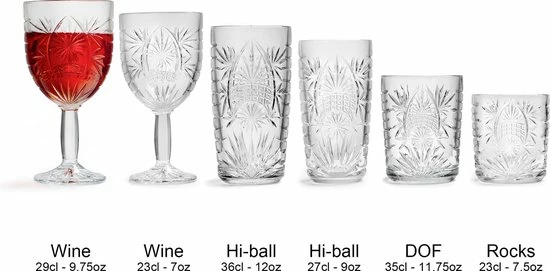 Hete verkoop ✔️ Libbey Wijnglas Atik - 290 Ml / 29 Cl - 6 Stuks - Ster Motief - Vaatwasserbestendig - Hoge Kwaliteit ???? 6 Hete verkoop ✔️ Libbey Wijnglas Atik - 290 Ml / 29 Cl - 6 Stuks - Ster Motief - Vaatwasserbestendig - Hoge Kwaliteit ???? - Afbeelding 6