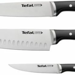 Korting ???? Tefal Ice Force - Messenset - 3 Delig - Vleesmes 20 Cm + Santokumes 18 Cm + Universeel Mes 11 Cm ????