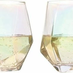 Top 10 ???? CKB Ltd - Diamond Tumbler Glas - Whiskey Rum Glazen Set Van 2 - 450 Ml ????