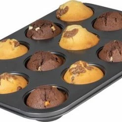 Hete verkoop ???? Sareva Muffinvorm - 12 Muffins - Large ????
