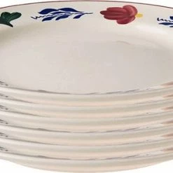 Nieuw ✔️ Boerenbont Bord Ø24 Cm 6 Stuks ????