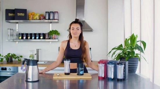 Gloednieuw ✨ Tastea Theebeker Nyx - Zwart - 400 Ml - Accessoires - Handige To-go Theebeker ???? 2 Gloednieuw ✨ Tastea Theebeker Nyx - Zwart - 400 Ml - Accessoires - Handige To-go Theebeker ???? - Afbeelding 2