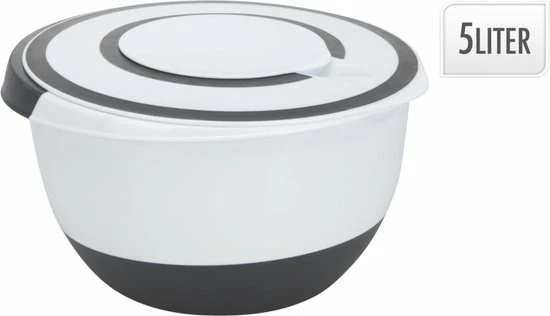 Beste Pirce ✔️ Basic Beslagkom - Mengkom 5 Liter ???? 1 Beste Pirce ✔️ Basic Beslagkom - Mengkom 5 Liter ????