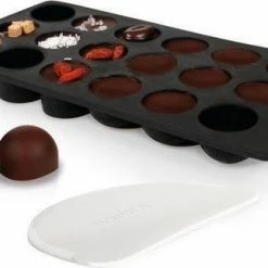 Gloednieuw ⭐ Boska Choco Bonbon DIY Set - Maak Je Eigen Bonbons - Siliconen Mal - Zwart ???? -Tefal Shop 550x319