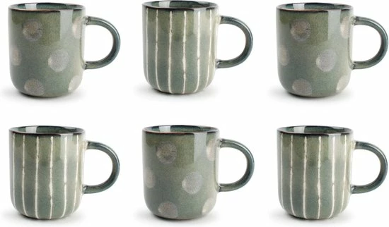 Hete verkoop ???? Salt&pepper GLAMOMAX'S Choice - Groene Koffiebeker Mix - Groen - 50cl - 6 Stuks - Mokken - Koffie - Thee - Servies ???? 1 Hete verkoop ???? Salt&pepper GLAMOMAX'S Choice - Groene Koffiebeker Mix - Groen - 50cl - 6 Stuks - Mokken - Koffie - Thee - Servies ????