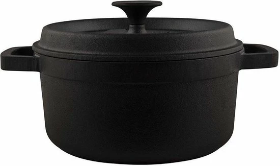 Nieuw ⭐ The Windmill BBQ Pan S 2 Ltr - Gietijzeren Pan Met Deksel En Een Vlakke Bodem ???? 3 Nieuw ⭐ The Windmill BBQ Pan S 2 Ltr - Gietijzeren Pan Met Deksel En Een Vlakke Bodem ???? - Afbeelding 3