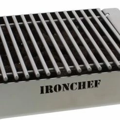 Promo ???? IRONCHEF Lavastenen Grill - Geschikt Voor Gasfornuis - Barbecue - BBQ - Grillplaat - Grilplaat - Bakplaat - Grillpan ????