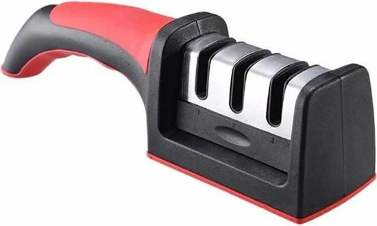 Goedkoop ???? Merkloos Messenslijper | Doortrekslijper I Keukenmessen | Messenslijpmachine | Rood & Zwart | Met Antislip ???? 1 Goedkoop ???? Merkloos Messenslijper | Doortrekslijper I Keukenmessen | Messenslijpmachine | Rood & Zwart | Met Antislip ????