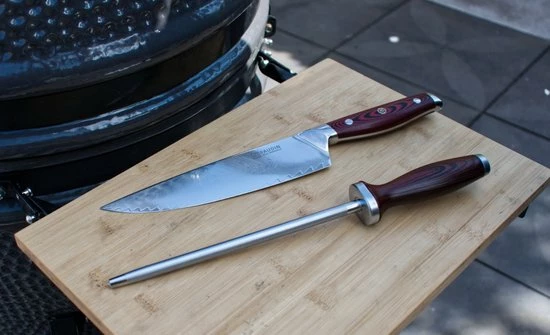 Uitgang ???? PAUDIN Aanzetstaal - Ideaal Voor Alle Messen Tot En Met Een Hardheid Van 58 HRC - Perfect Voor 4116 En 7Cr17MoV Staal ???? 4 Uitgang ???? PAUDIN Aanzetstaal - Ideaal Voor Alle Messen Tot En Met Een Hardheid Van 58 HRC - Perfect Voor 4116 En 7Cr17MoV Staal ???? - Afbeelding 4