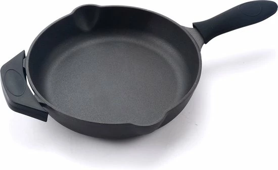 Kopen ⌛ Kicinn Koekenpan - Gietijzer - Koekenpan Inductie - Skillet Koekenpan - Geëmailleerd - Incl. Accessoires - Ø 27 ???? 2 Kopen ⌛ Kicinn Koekenpan - Gietijzer - Koekenpan Inductie - Skillet Koekenpan - Geëmailleerd - Incl. Accessoires - Ø 27 ???? - Afbeelding 2
