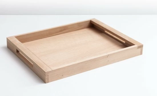 Hete verkoop ✨ Longshore Eiken Dienblad Met Handvat , Groot Decoratief Serveerplank Voor De Keuken, Houten Dienblad Rechthoekig, 45 X 35 X 4,5 Cm, Eik ⭐ 5 Hete verkoop ✨ Longshore Eiken Dienblad Met Handvat , Groot Decoratief Serveerplank Voor De Keuken, Houten Dienblad Rechthoekig, 45 X 35 X 4,5 Cm, Eik ⭐ - Afbeelding 5