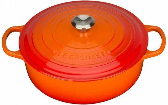 Beste deal ???? Le Creuset Lage Braad-/ Stoofpan 6,2L - 30cm Oranjerood ???? 1 Beste deal ???? Le Creuset Lage Braad-/ Stoofpan 6,2L - 30cm Oranjerood ????