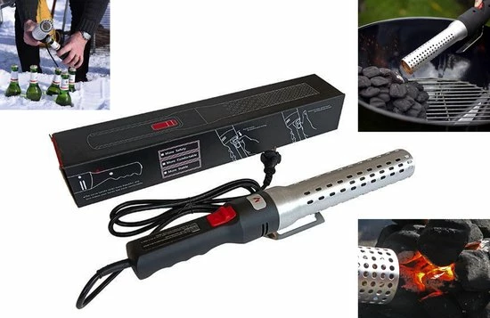 Gloednieuw ???? Jx Elektrische BBQ - Looftlighter - Grill Aansteker - Houtskool En Briketten Aansteken Zonder De Smaak Van Jouw Gerechten Aan Te Tasten Door Gebruik Van Chemische Aanmaakblokjes! ???? 1 Gloednieuw ???? Jx Elektrische BBQ - Looftlighter - Grill Aansteker - Houtskool En Briketten Aansteken Zonder De Smaak Van Jouw Gerechten Aan Te Tasten Door Gebruik Van Chemische Aanmaakblokjes! ????