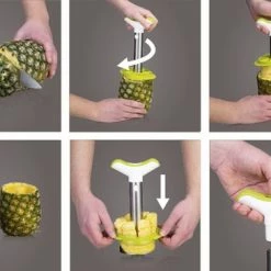 Gloednieuw ⭐ Tomorrow's Kitchen Ananassnijder - RVS ???? 12 Gloednieuw ⭐ Tomorrow's Kitchen Ananassnijder - RVS ???? -Tefal Shop 550x365 2