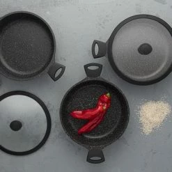 Begroting ???? Sola Paellapan Fair Cooking - Ø 28 Cm - Zwart/wit - Aluminium - Antiaanbaklaag ???? 11 Begroting ???? Sola Paellapan Fair Cooking - Ø 28 Cm - Zwart/wit - Aluminium - Antiaanbaklaag ???? -Tefal Shop 550x366 105