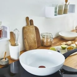 Flash-uitverkoop ???? Tefal Ceramic Control Wokpan - Ø 28 Cm - Wit ???? 13 Flash-uitverkoop ???? Tefal Ceramic Control Wokpan - Ø 28 Cm - Wit ???? -Tefal Shop 550x366 126