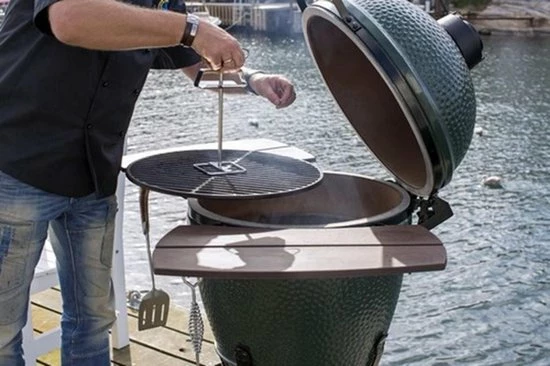 Nieuw ✔️ Big Green Egg Grid Lifter - Rooster Lifter - Gietijzeren Rooster Lifter ???? 3 Nieuw ✔️ Big Green Egg Grid Lifter - Rooster Lifter - Gietijzeren Rooster Lifter ???? - Afbeelding 3