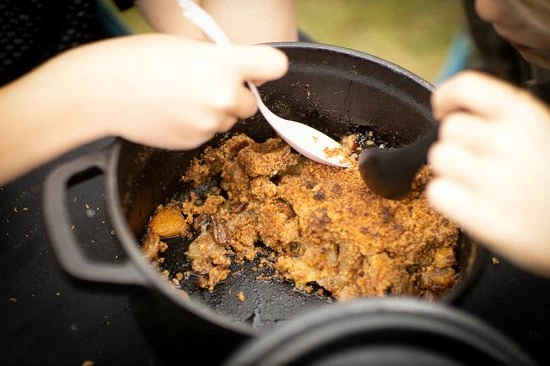 Nieuw ⭐ The Windmill BBQ Pan S 2 Ltr - Gietijzeren Pan Met Deksel En Een Vlakke Bodem ???? 8 Nieuw ⭐ The Windmill BBQ Pan S 2 Ltr - Gietijzeren Pan Met Deksel En Een Vlakke Bodem ???? - Afbeelding 8