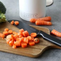 Beste recensies van ???? Hescom Messenset 7-delig Inclusief Messenblok - Roestvrijstaal / RVS Met Keramische ???? Coating Incl. Koksmes, Broodmes, Hakmes En Keukenschaar ???? -Tefal Shop 550x366 15