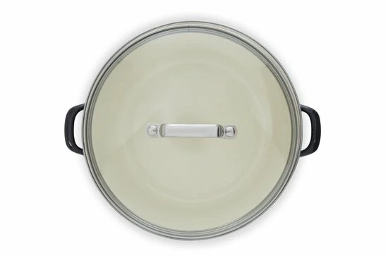 Beste Pirce ???? BK - Emaille Soeppan - 28 Cm - Zwart ???? 3 Beste Pirce ???? BK - Emaille Soeppan - 28 Cm - Zwart ???? - Afbeelding 3