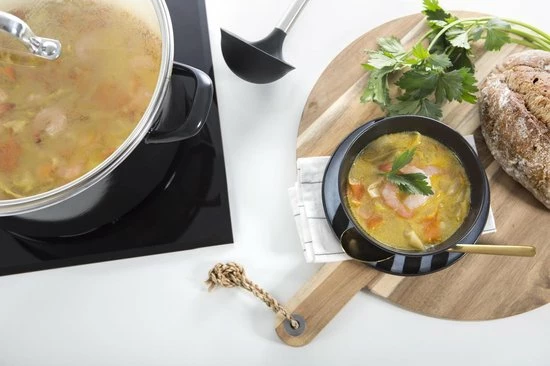 Beste Pirce ???? BK - Emaille Soeppan - 28 Cm - Zwart ???? 13 Beste Pirce ???? BK - Emaille Soeppan - 28 Cm - Zwart ???? - Afbeelding 13