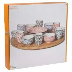 Beste Verkoop ???? Cosy&Trendy Delirio Snackset - Ø 40 Cm - 14-delig ✔️ -Tefal Shop 550x366 168
