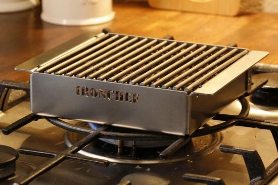 Promo ???? IRONCHEF Lavastenen Grill - Geschikt Voor Gasfornuis - Barbecue - BBQ - Grillplaat - Grilplaat - Bakplaat - Grillpan ???? 6 Promo ???? IRONCHEF Lavastenen Grill - Geschikt Voor Gasfornuis - Barbecue - BBQ - Grillplaat - Grilplaat - Bakplaat - Grillpan ???? - Afbeelding 6